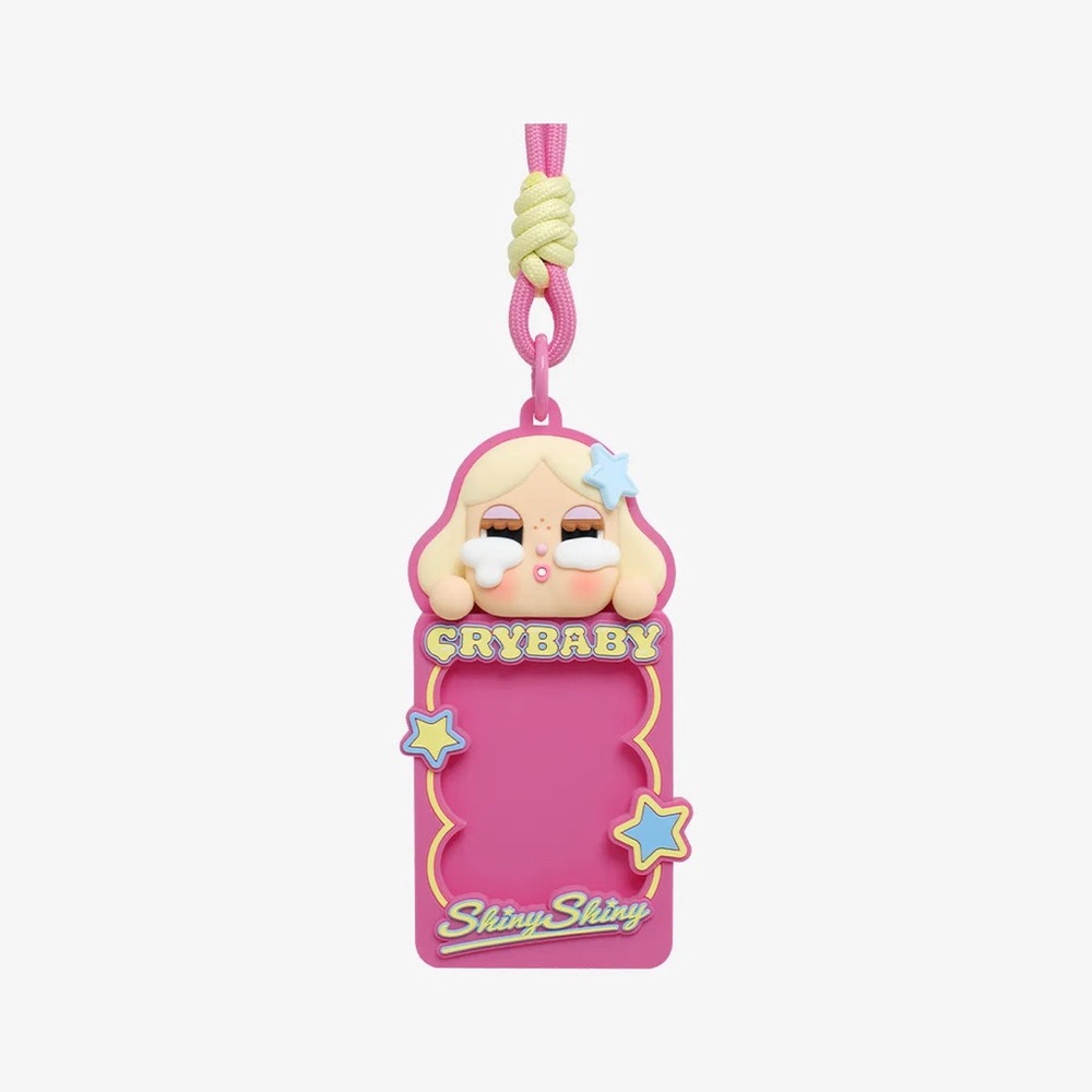 Crybaby Pink Bag Tag by Shiny Shiny Series Card Holder
